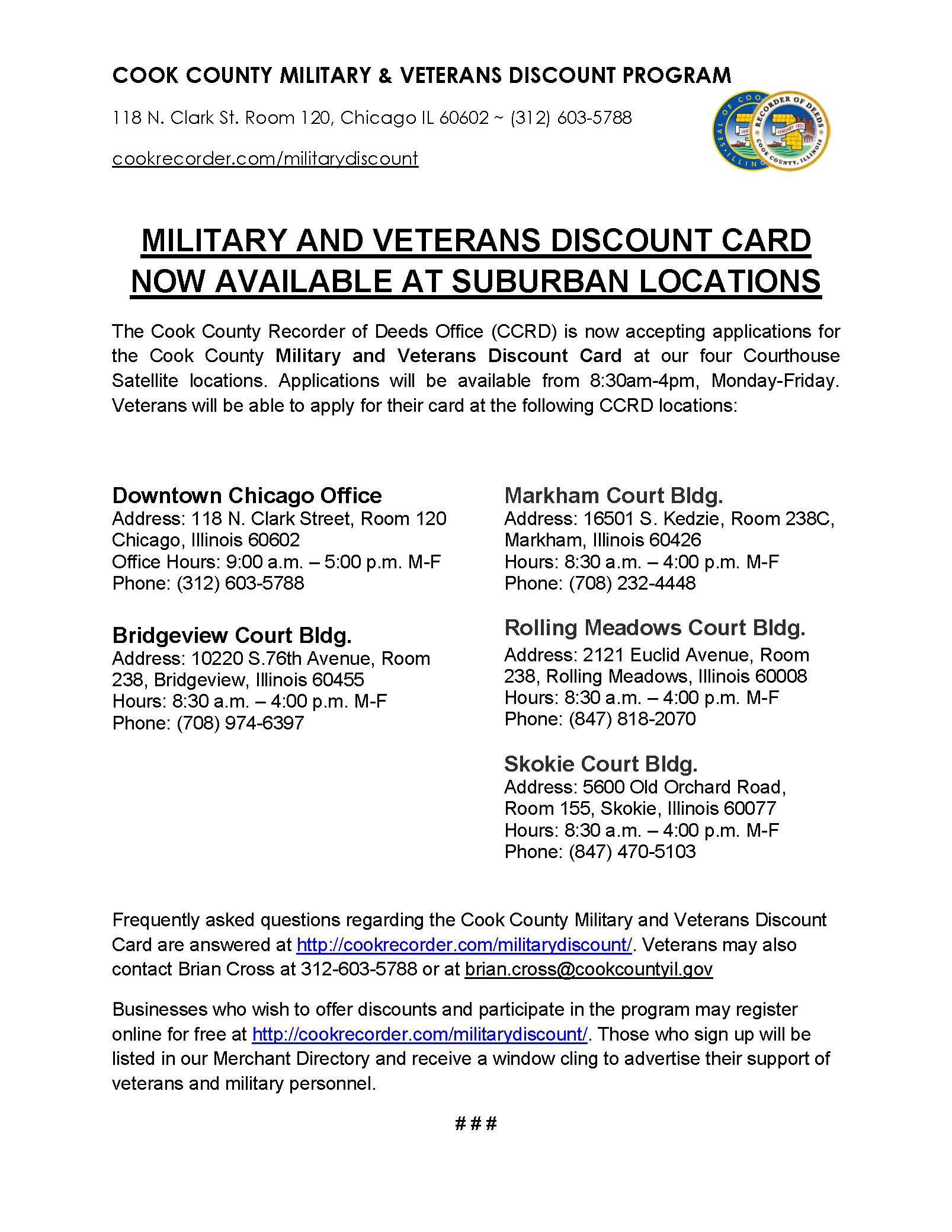 cook county veterans